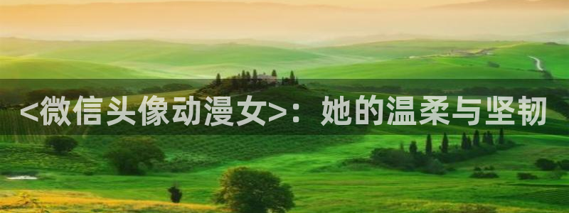 动漫动漫之家：<微信头像动漫女>：她的温柔与坚韧