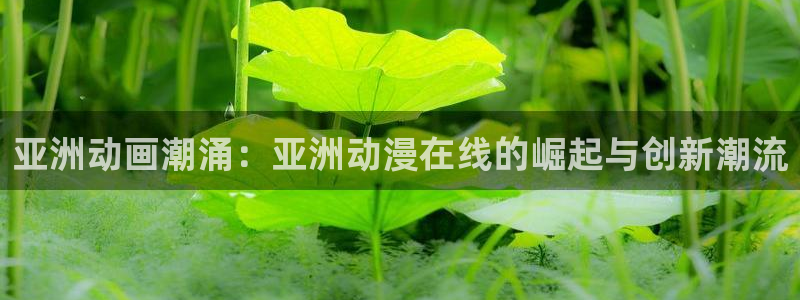 火影忍者动漫之家：亚洲动画潮涌：亚洲动漫在线的崛起与创新潮流